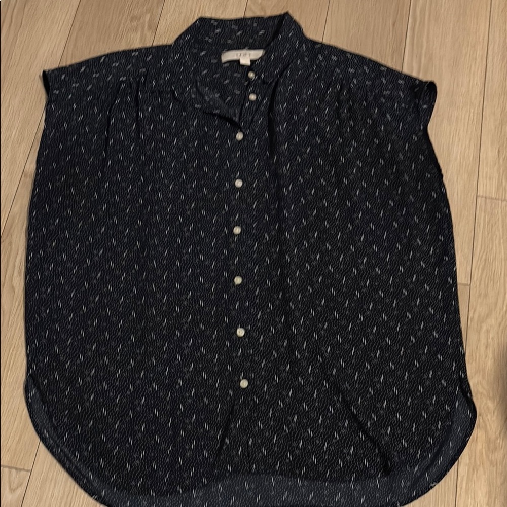 Men's Black Patterned Shirt